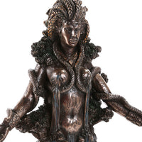 Celtic Mythology Goddess Danu Irish Goddess Cast Bronze Collectible Figurine 10 Inch