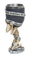 Anne Stokes Goblet "The Truth Goblet" Skeleton Goblet