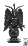 Baphomet Horned Sabbatic Goat Solve et Coagula Statue 10 Inch Tall