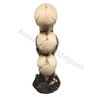 The Hear-no, See-no, Speak-no Evil Skull Statue Sculpture Figure Skeleton Limited