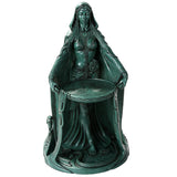 Celtic Mythology Goddess Danu Mother of Gods by Maxine Miller Collectible Figurine Green 16"H