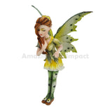 The Dream Eden Collection Tea Time Jasmine Green Tea Fairy Tea Cup Set with Plate