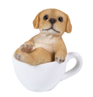 Puppy Adorable Mini Teacup Pet Pals Puppy Collectible Figurine 3.25 Inches