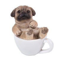 Puppy Adorable Mini Teacup Pet Pals Puppy Collectible Figurine 3.25 Inches