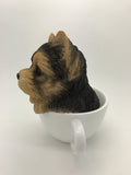 Adorable Teacup Pet Pals Yorkie Puppy Collectible Figurine 5.75 Inches