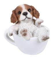 Puppy Adorable Mini Teacup Pet Pals Puppy Collectible Figurine 3.25 Inches