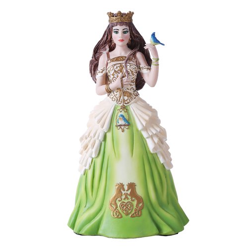 Celtic Goddess Rhiannon Statue In Color