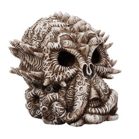 Cthulhu Skull Collectible Figurine Antique Skull Bone Finish 6 Inch L