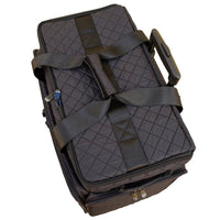 Kiota Soft Makeup Case on Wheels Cosmetic Trolley Inside Removable Storage Pockets