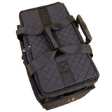 Kiota Soft Makeup Case on Wheels Cosmetic Trolley Inside Removable Storage Pockets