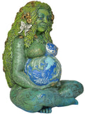 Millennial Gaia Mother Earth Goddess Statue by Oberon Zell 7 Inch Tall