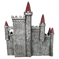 12 pieces of 3 inches Colored Dragons with Medieval Times Castle Display Set