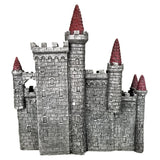 12 pieces of 3 inches Colored Dragons with Medieval Times Castle Display Set