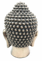 Gautama Buddha Śākyamuni Head Figurine Statue 6.5"T
