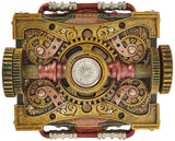 Steampunk Gear Compass Trinket / Jewelry Box