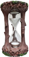 ABZ Brand Tree of Life Sandtimer Hour Glass Tree Bark