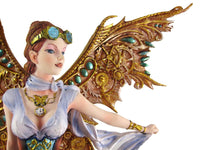 PTC 13.13 Inch Steampunk Fairy Aviator Adventure Statue Figurine
