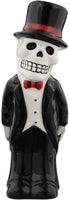Love Never Dies Blue Wedding Salt Pepper Shakers