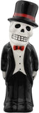 Love Never Dies Blue Wedding Salt Pepper Shakers