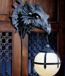 Decorative Contemporary Dragon Trophy Sculptural Wall Light Sconce (Xoticbrands)