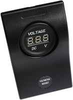 BANDC Voltmeter Socket Panel 3a Breakers Waterproof Marine/boat/rv 5-30v Dc