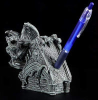 6" Evil Guardian Winged Gargoyle Sculpture Figure/Pen Holder
