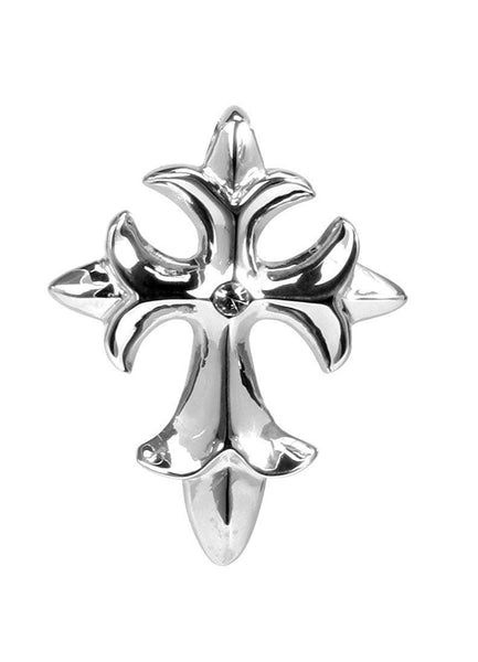 YTC Summit Fleur Cross Pendant - Collectible Medallion Necklace Accessory Jewelry