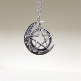 Lead-free pewter Necklace - Pentacle
