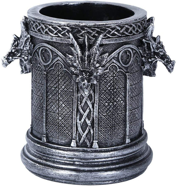 Pacific Giftware Fantasy Dragon Utility Holder Kitchen Counter top Utensils Organizer or Home Office Workplace Stationery Utility Holder