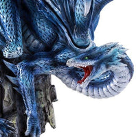 Pacific Giftware Large Blue Dragon Protecting The Cove Collectible Figurine 18 Inch
