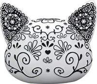 SUMMIT COLLECTION Day of The Dead Kitty Cat Sugar Head Figurine