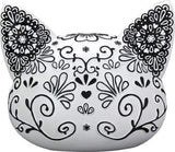 SUMMIT COLLECTION Day of The Dead Kitty Cat Sugar Head Figurine