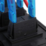Dc12v 8 Gang Red Indicator Boat Rocker Switch Inbuilt Auto Circuit Breaker Switch Panel