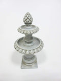 Pacific Giftware Enchanted Garden Classic 3 Tier Fountain Mini Fairy Garden Decorative Accessory 4.75 inch Tall