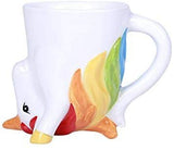 Pacific Giftware Topsy Turvy Unicorn Expresso Mug Adorable Mug Upside Down Home Office Decor