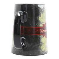 Ceramic Legends of the Swords Game of Thrones Dragon Mug Tankard Sigil Map
