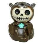 SUMMIT COLLECTION Furrybones Otto Signature Skeleton in Otter Costume Holding Clam
