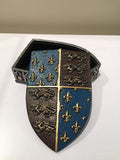 Pacific Giftware Medieval Times Coat of Arms Shield Lidded Box