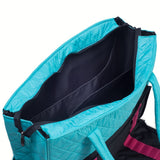 KIOTA Beauty Bag - Ideal for Bottles - Makeup Brush Storage Pocket and Outer Pockets - Quilted Finish Shoulder Bag Cosmetic Organizer