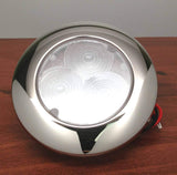 MARINE BOAT RV BUS TRAILER TRUCK AUTO LED 3 RED COLORED ROUND COURTESY LIGHT ODM