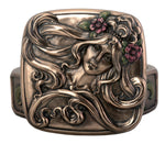 Bronze Color Display Art Nouveau Primtemps Box