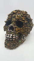 Pacific Giftware Steampunk Mechanical Skull Machine Screws Nuts Bolts Skull Collectible Figurine Skull Decor