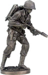 YTC 11.25 Inch Black, Dark Grey World War Two - Standing Flame Thrower