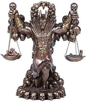Pacific Giftware Ancient Egyptian Anubis God Miniature Statue Bronze Finish