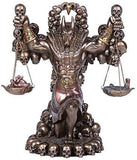 Pacific Giftware Ancient Egyptian Anubis God Miniature Statue Bronze Finish