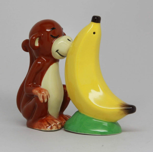 ATTRACTIVES SALT AND PEPPER SHAKER - MONKEY BANANA