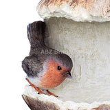 ABZ Brand Garden Farm Colorful Fruits Hanging Wild Bird Feeder (Coconut)