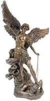 Resin Statue Saint St Michael 32 Inch Cold Cast for Church