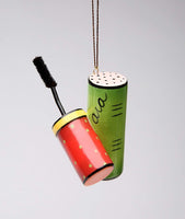 Appletree Design 61968 Mascara Ornament Set, 1-3/4 by 2-1/4 by 1-5/8-Inch,...