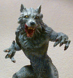 Full Moon Lycan Werewolf T-Light Candleholder Statue Figurine